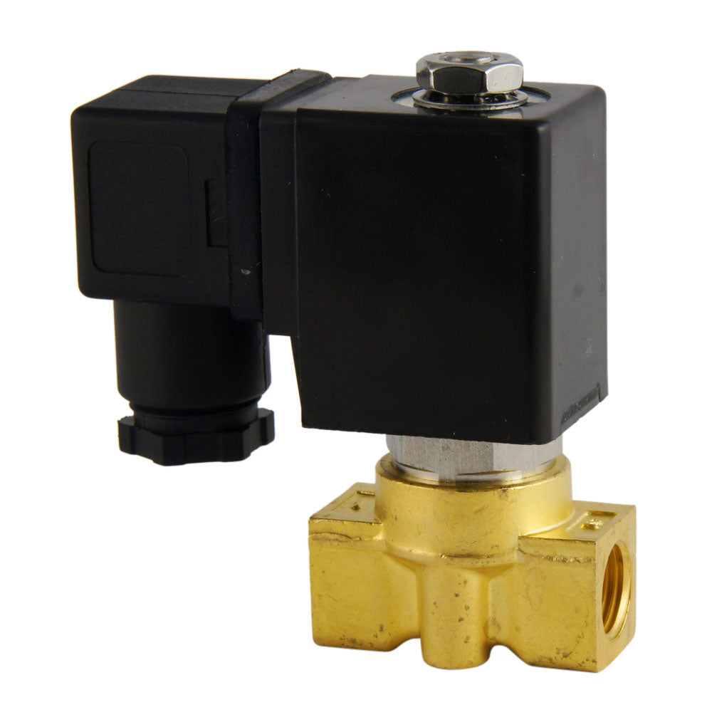 Solenoid Valve ST-DA 1/4'' brass FKM 0-13bar 12V DC