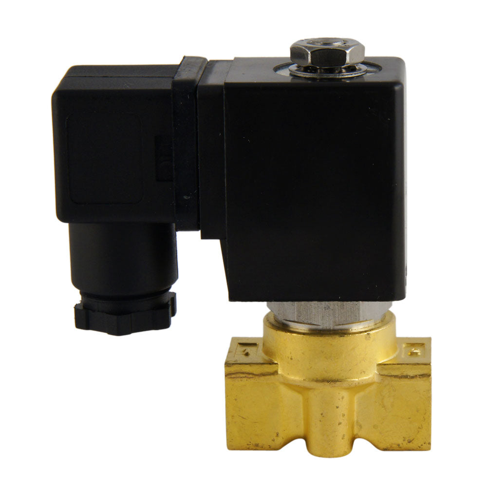Solenoid Valve ST-DA 1/4'' brass FKM 0-13bar 230V AC