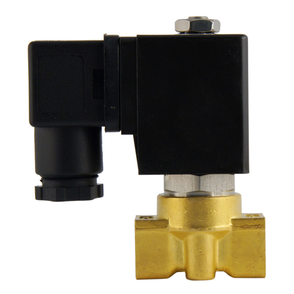 Solenoid Valve ST-DA 1/8'' brass FKM 0-13bar 12V DC