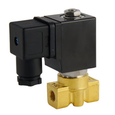 Solenoid Valve ST-DA 1/8'' brass FKM 0-13bar 12V DC
