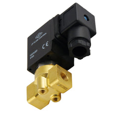 Solenoid Valve ST-DA 1/8'' brass FKM 0-13bar 12V DC