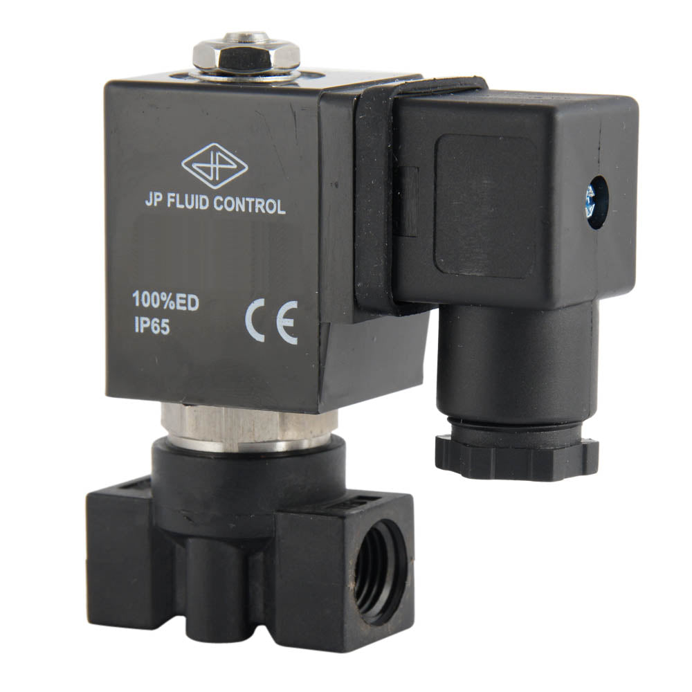 Solenoid Valve ST-DA 1/4'' nylon EPDM 0-8bar 12V DC