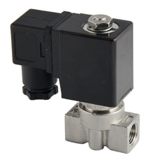 Solenoid Valve ST-DA 1/4'' stainless steel FKM 0-13bar 230V AC