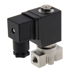 Solenoid Valve ST-DA 1/8'' stainless steel FKM 0-13bar 24V DC