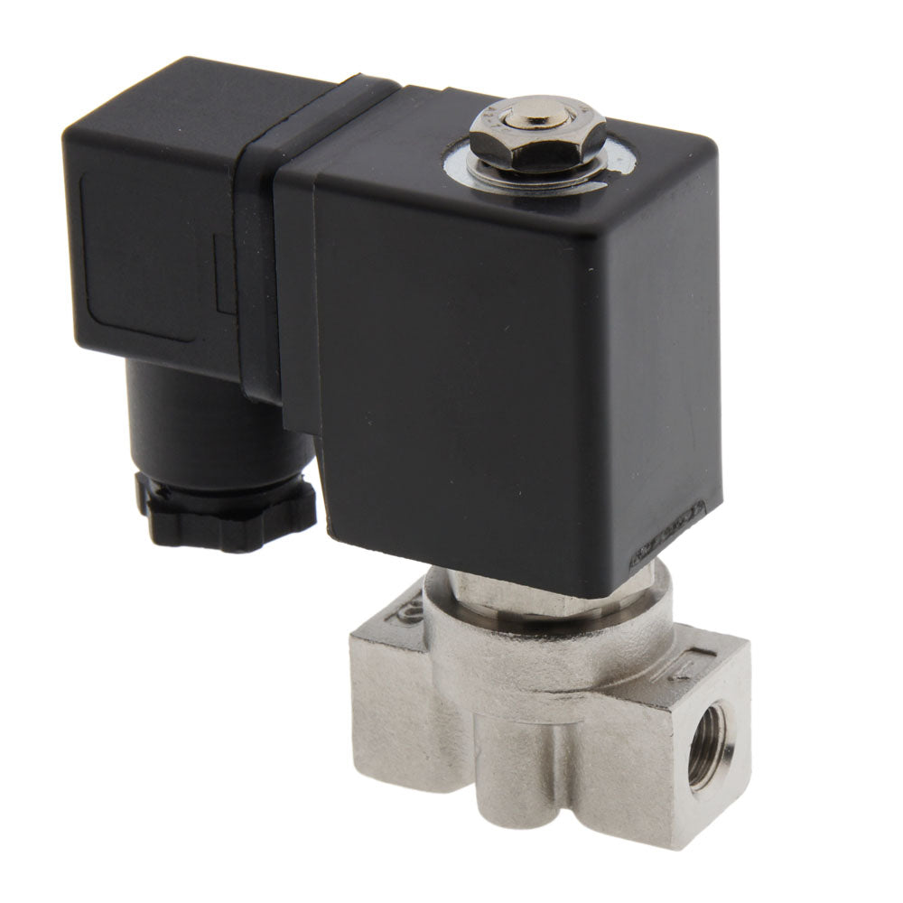 Solenoid Valve ST-DA 1/8'' stainless steel FKM 0-13bar 24V DC