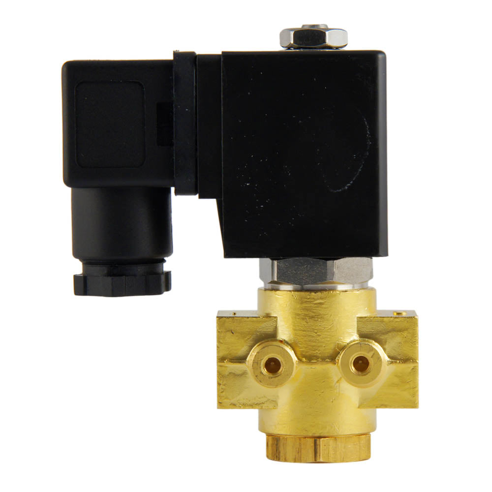 Solenoid Valve ST-DB 1/4'' NO brass EPDM 0-12bar 120V AC