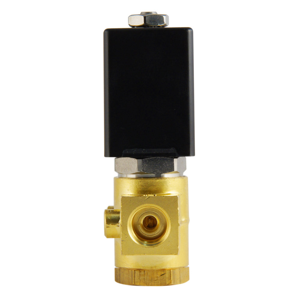 Solenoid Valve ST-DB 1/4'' NO brass FKM 0-12bar 120V AC