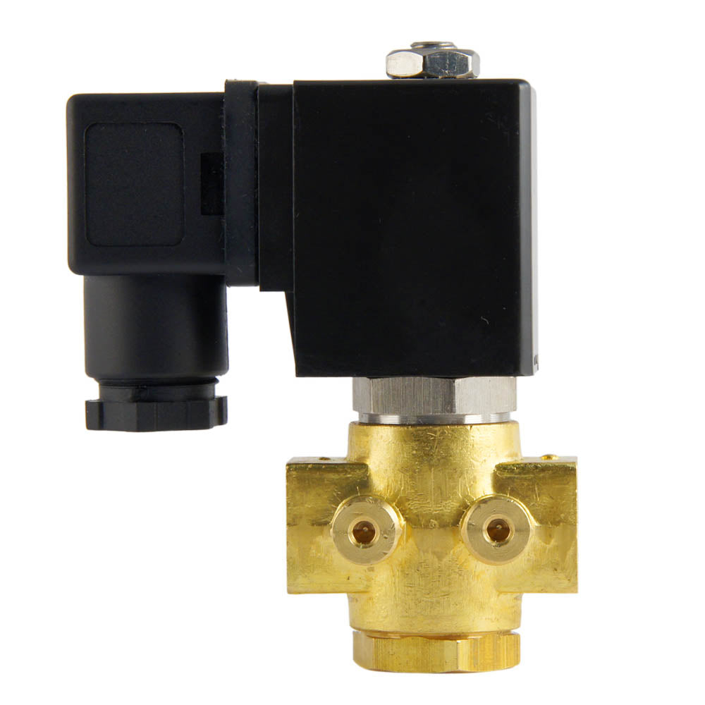 Solenoid Valve ST-DB 1/8'' NO brass EPDM 0-12bar 120V AC