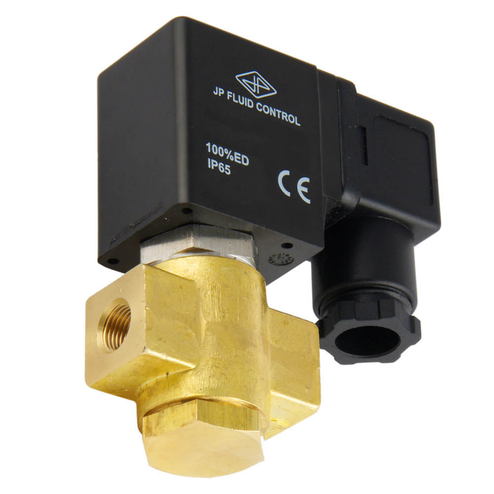 Solenoid Valve ST-DB 1/8'' NO brass EPDM 0-12bar 230V AC