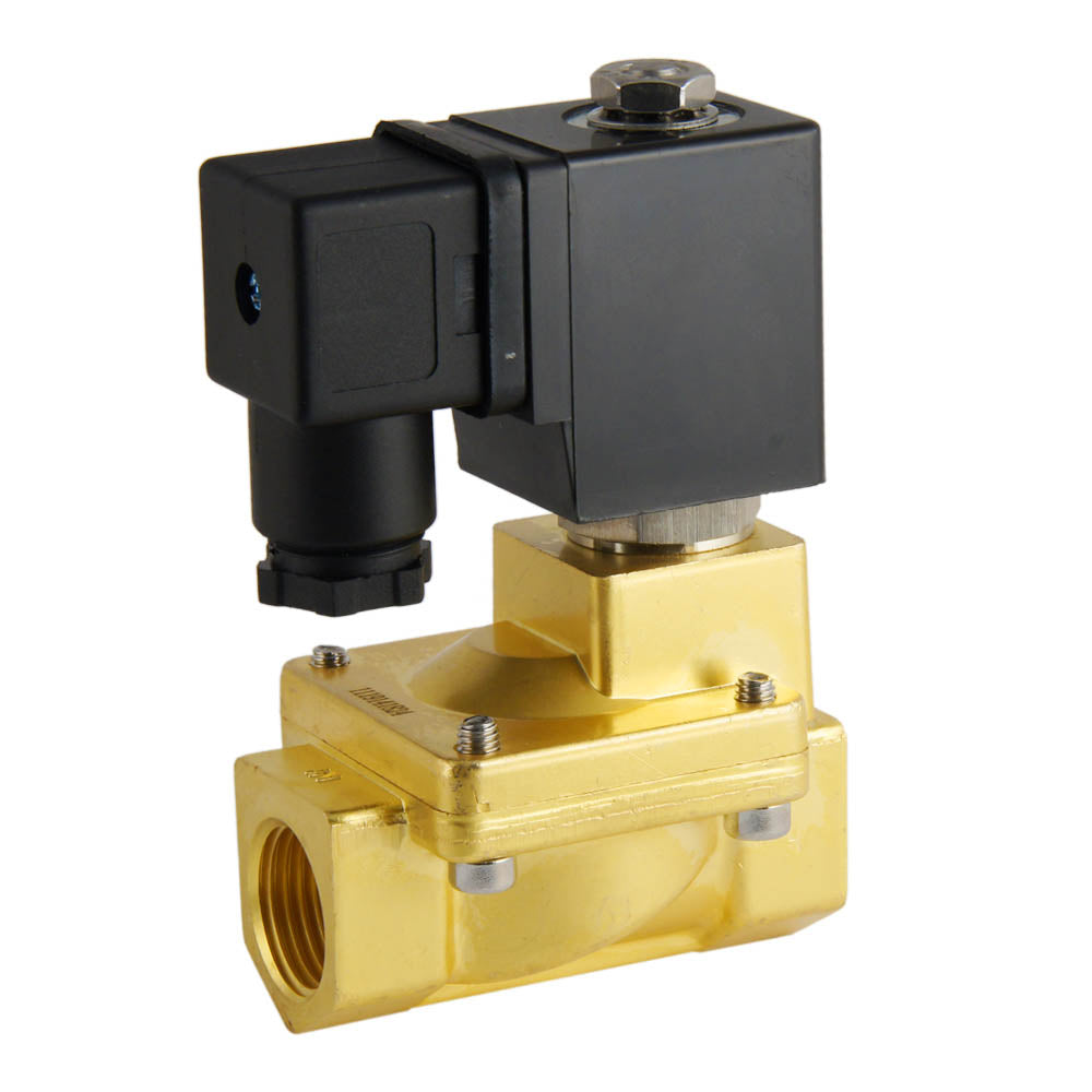 Solenoid Valve ST-IA 1/2'' NPT brass FKM 0,5-16bar 24V DC