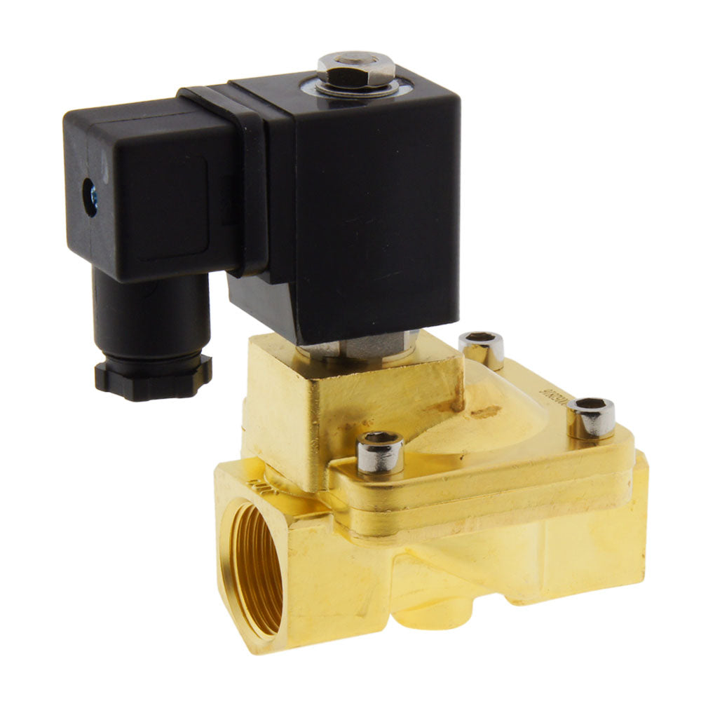 Solenoid Valve ST-IA 3/4'' brass EPDM 0,5-16bar 12V DC