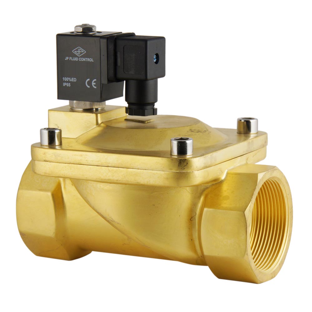 Solenoid Valve ST-IA 2'' brass EPDM 0,5-16bar 120V AC