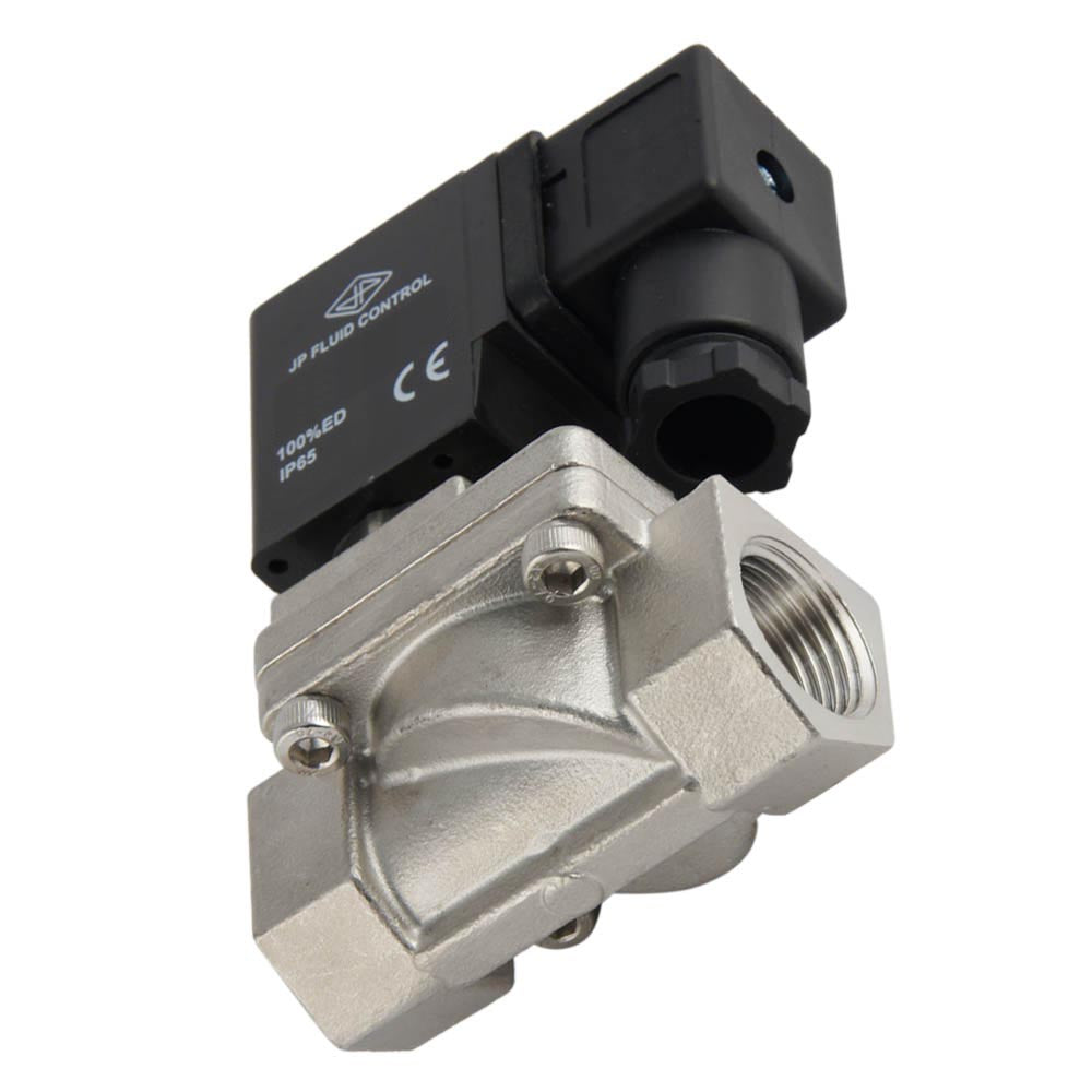 Solenoid Valve ST-IA 1/2'' NPT stainless steel EPDM 0,5-16bar 12V DC