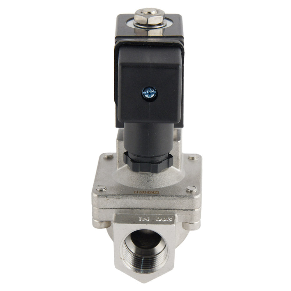Solenoid Valve ST-IA 1/2'' NPT stainless steel EPDM 0,5-16bar 120V AC