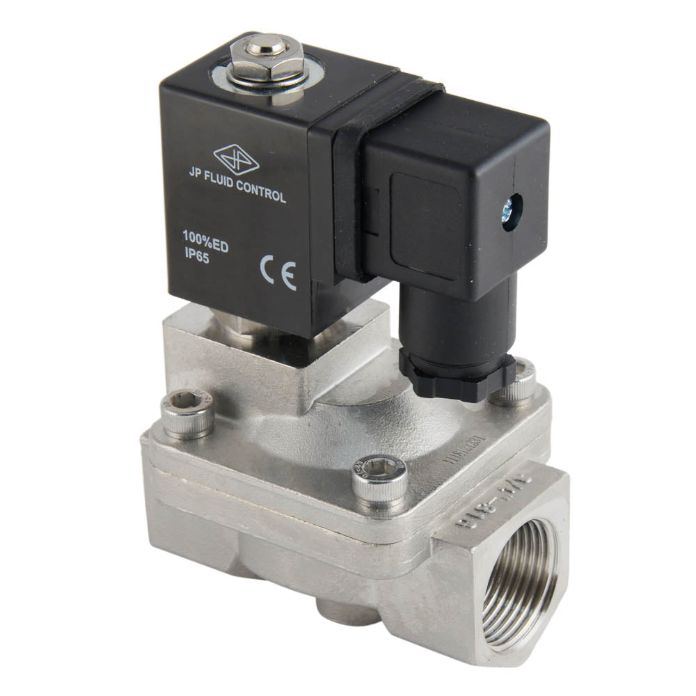 Solenoid Valve ST-IA 3/4'' stainless steel FKM 0,5-16bar 12V DC