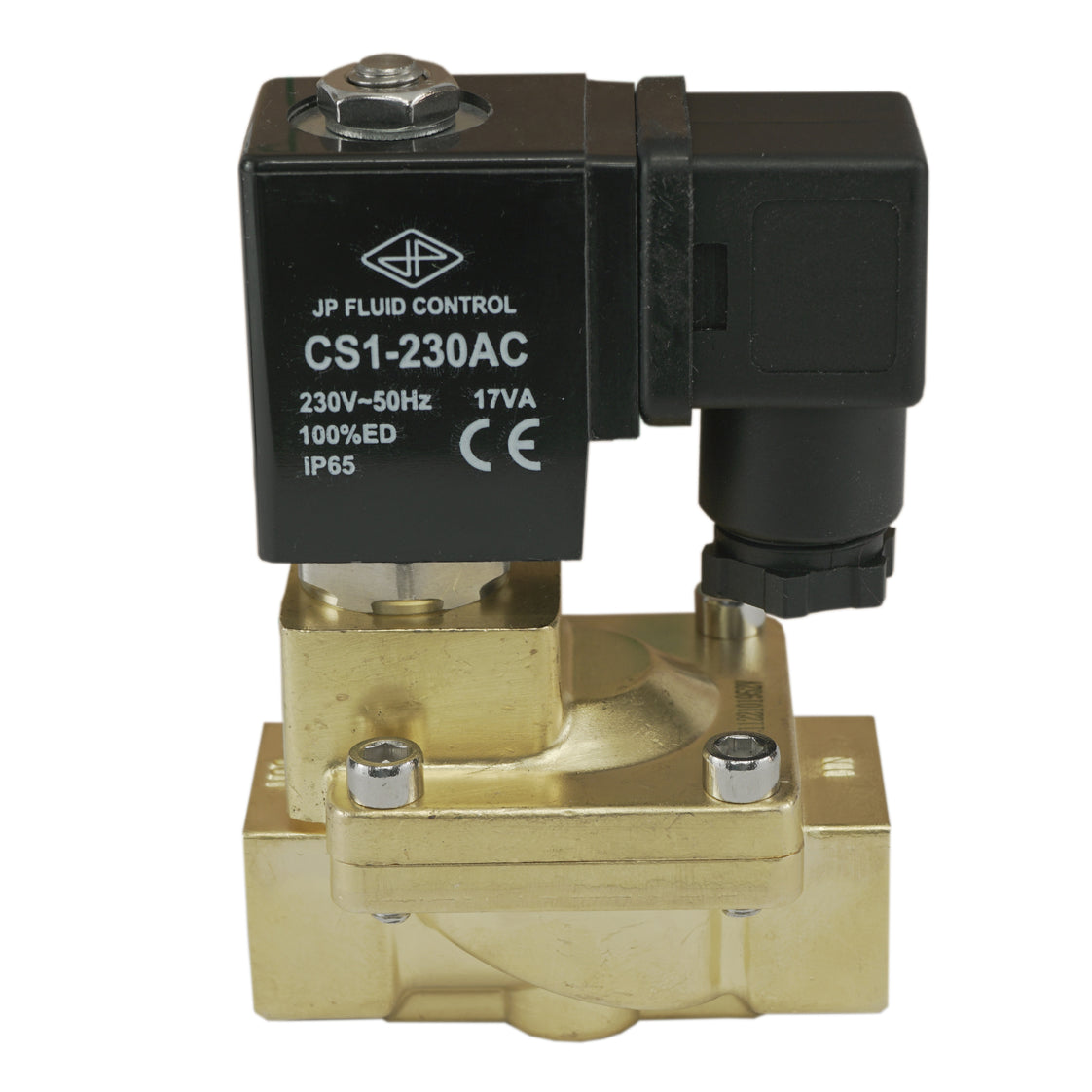 Solenoid Valve ST-IA 3/8'' brass FKM 0,5-16bar 120V AC