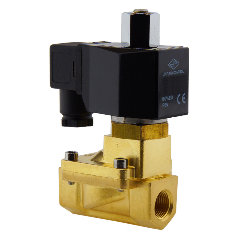 Solenoid Valve ST-IB 3/8'' NO brass EPDM 0,5-13bar 380V AC