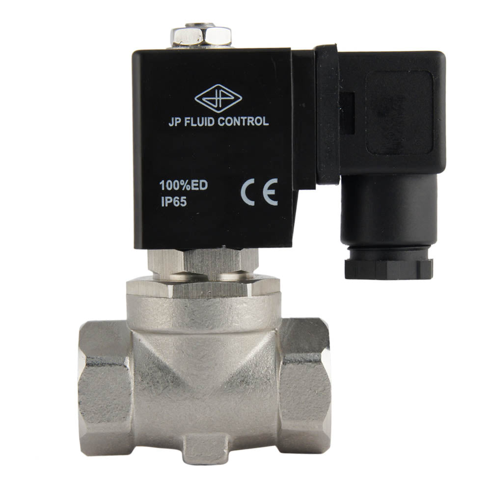 Solenoid Valve ST-SA 1/2'' NPT stainless steel EPDM 0-10bar 12V DC