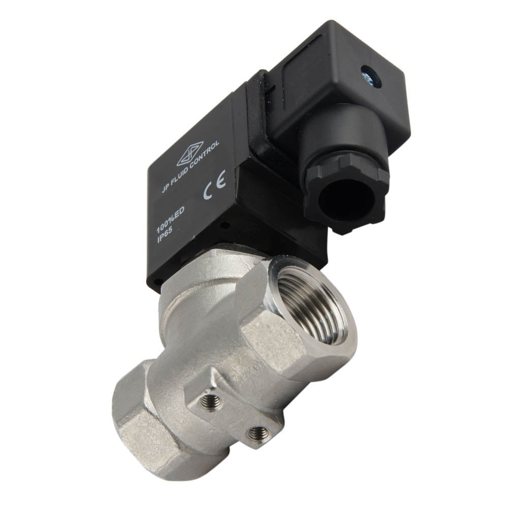 Solenoid Valve ST-SA 1/2'' NPT stainless steel EPDM 0-10bar 12V DC