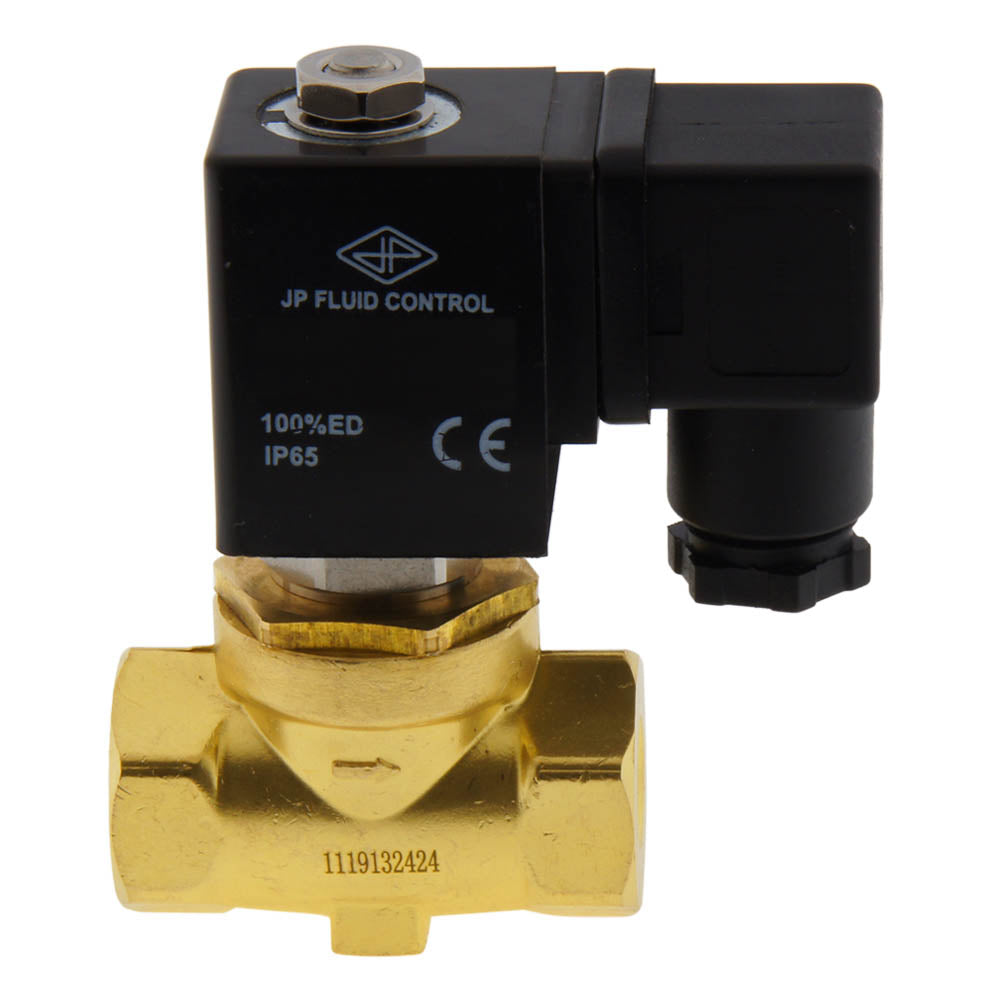 Solenoid Valve ST-SA 1/4'' brass FKM 0-16bar 120V AC