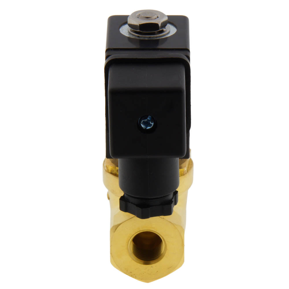 Solenoid Valve ST-SA 1/4'' brass FKM 0-16bar 120V AC