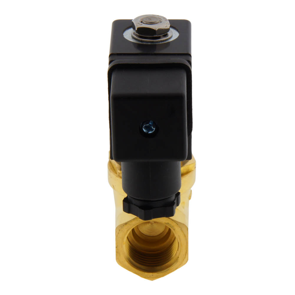 Solenoid Valve ST-SA 1/2'' brass FKM 0-16bar 120V AC