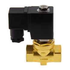 Solenoid Valve ST-SA 1/2'' brass FKM 0-16bar 120V AC
