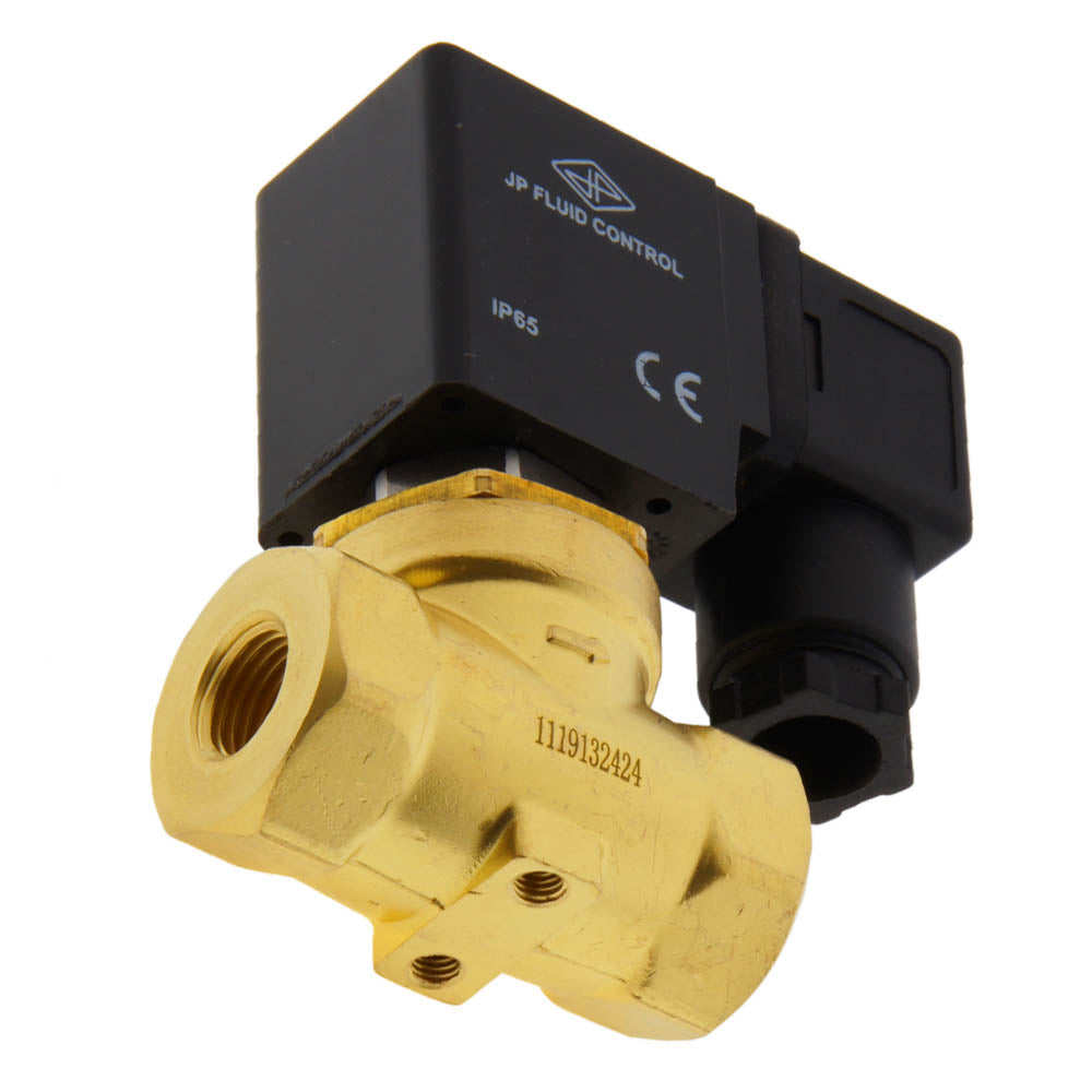 Solenoid Valve ST-SA 1/4'' brass FKM 0-16bar 120V AC