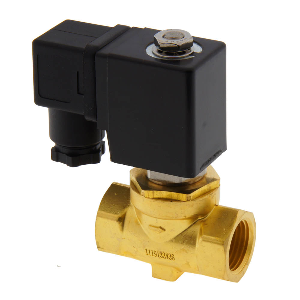 Solenoid Valve ST-SA 1/2'' NPT brass FKM 0-16bar 120V AC