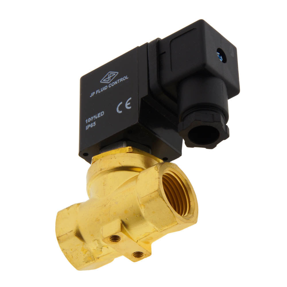 Solenoid Valve ST-SA 1/2'' NPT brass FKM 0-16bar 120V AC