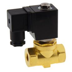 Solenoid Valve ST-SA 1/4'' brass FKM 0-16bar 120V AC