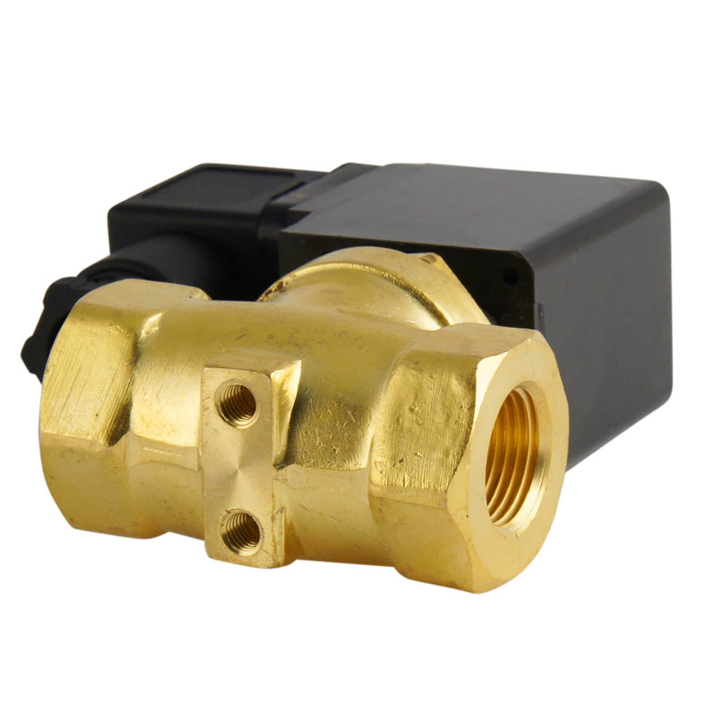 Solenoid Valve ST-SA 3/8'' NPT brass FKM 0-16bar 24V AC