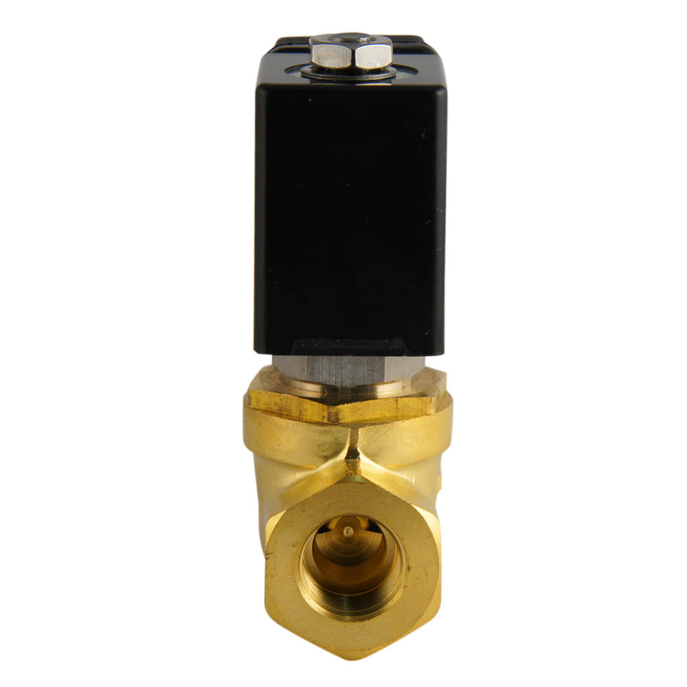 Solenoid Valve ST-SA 3/8'' NPT brass FKM 0-16bar 120V AC