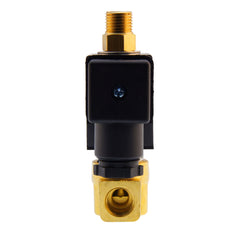 Solenoid Valve TW-DC 1/4'' 3/2 way DI brass FKM 0-5bar 12V DC