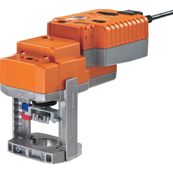 Belimo 3-Way Globe Valve DN15 Flange 15mm Stroke Kvs0.63 100-240VAC Fail-Safe 150s 3-point 1000N IP54 H711R/NVK230A-3