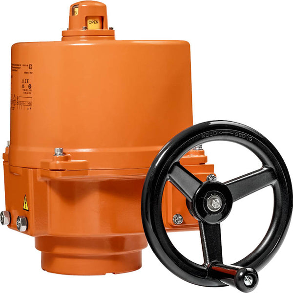 Belimo Butterfly Valve DN350/PN16 Lug 120-240VAC/DC Modulating GGG40 EPDM IP67 ISO 5211 MFT Terminals 32s 650Nm D6350NL/SY6-230-MF-T