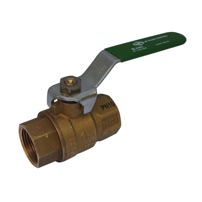100-4MS - G1-1/4'' 2-Way Ball Valve Full Bore F/F - Drinking Water - Anti-legionella