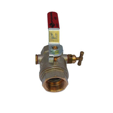 68 - G1-1/4'' 2-Way Ball Valve Full Bore F/F - Bleed Point