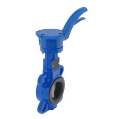 DN150 (6 inch) PN16 Wafer Butterfly Valve GG25-GGG40 polyamide-coated-NBR