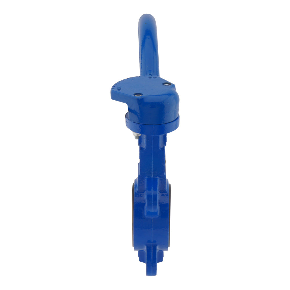 DN150 (6 inch) PN10 Wafer Butterfly Valve GG25-Stainless steel-FKM