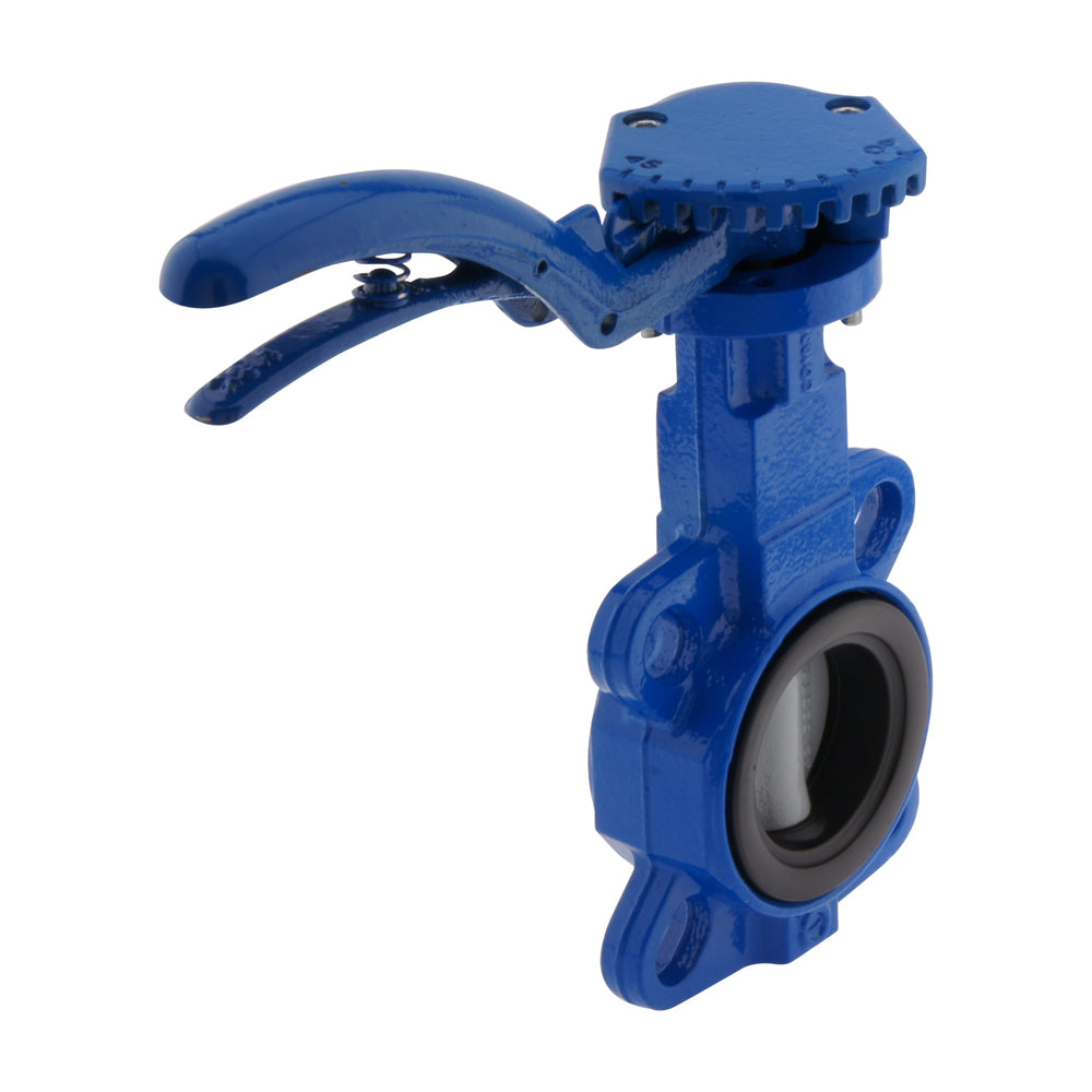 DN150 (6 inch) PN16 Wafer Butterfly Valve GG25-GGG40 polyamide-coated-EPDM (Composite)