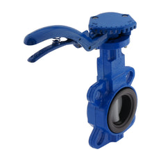 DN125 (5 inch) PN16 Wafer Butterfly Valve GGG40-GGG40 polyamide-coated-EPDM