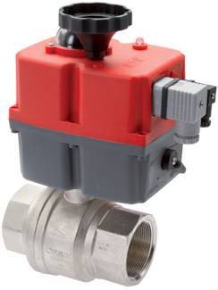 G3/4'' 24-240V AC/DC Fail-Safe 2-Way Brass Ball valve