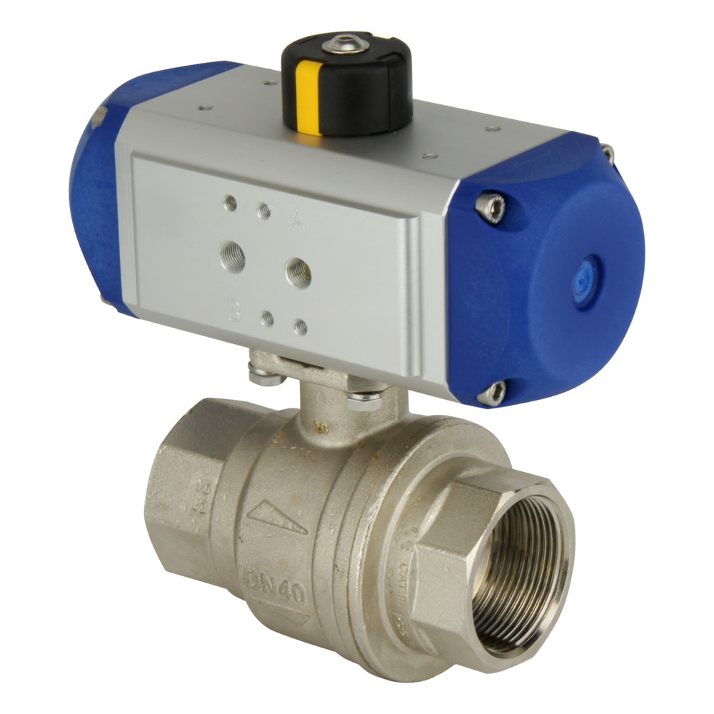 G1/2'' 2-Way Brass Pneumatic Ball Valve Spring Open - BL2BA