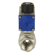 G1/4'' 2-Way Brass Pneumatic Ball Valve Double Acting - BL2BA