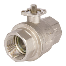 G4'' 2-Way Brass Pneumatic Ball Valve Spring Closed - BL2BA
