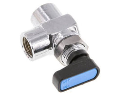 G 1/4 Inch Compact 2-Way Right Angle Brass Ball Valve