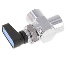 G 1/4 Inch Compact 2-Way Right Angle Brass Ball Valve