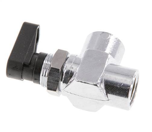 G 1/4 Inch Compact 2-Way Right Angle Brass Ball Valve