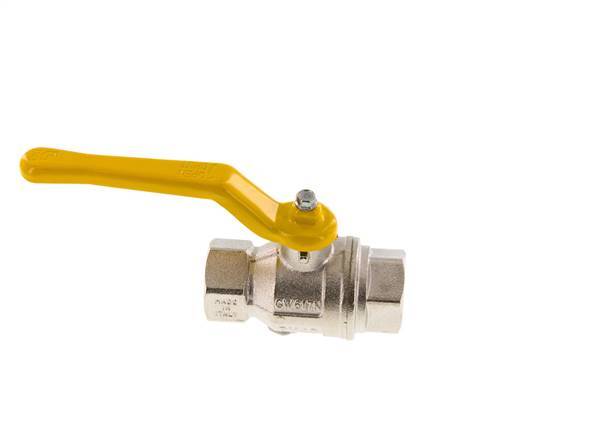 Rp 3/4 inch Gas 2-Way Brass Ball Valve
